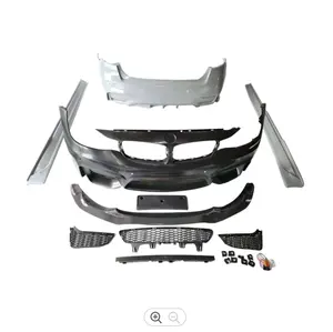 Body Parts Full Set Car Bumper Body Kits For BMW 3 Series GT F34 Upgrade BMW M4 Front Bumper Rear Bumper