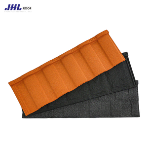 50 ans de garantie Bardeaux de toiture en métal recouverts de pierre Tuiles de <span class=keywords><strong>toit</strong></span> en <span class=keywords><strong>zinc</strong></span> enduit de pierre colorée - Product Image 6