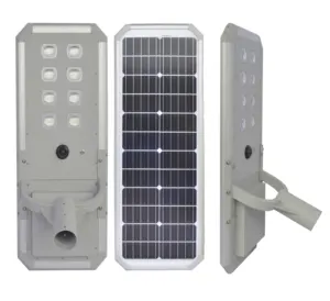 New Integrated30W 60W 100W 150W LED Solar Street Lamp Radar Sensing Customizable Road Lighting