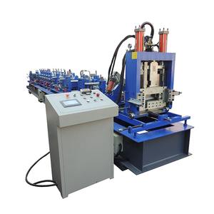 Hydraulisches Motorantrieb system Schnell wechsel größe <span class=keywords><strong>C</strong></span> und Z Stahl Pfetten walzen form maschine <span class=keywords><strong>c</strong></span> z Rollform maschine - Product Image 3