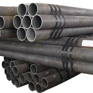 ASTM A53 Gr.B SCH 40 6m Long Seamless Steel Pipe Round Shape Carbon Steel Seamless Pipe Q345