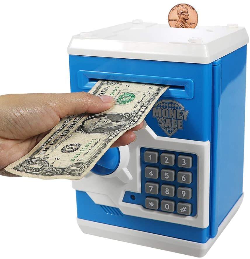 Baby Toy for Children Electronic Code Lock Piggy Banks Mini ATM - Main Image