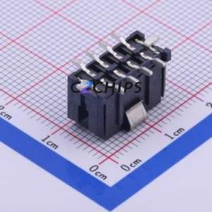 X3025WVS-2x04D-LPSW Wire-to-Board Pin Header SMD,P=3mm Connector 2x4P 3mm Vertical Mount 8P - Product Image 2