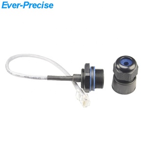 RJ45 Bảng điều khiển gắn kết không thấm nước RJ45 kết nối với cáp Ethernet RJ45 Ethernet Hệ thống kết nối RJ45 Áo khoác Bảng điều chỉnh gắn kết IP67 - Product Image 3