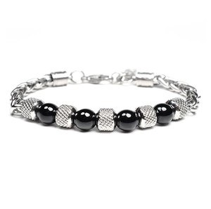 Pulsera de ojo de tigre de acero inoxidable, 8mm, cuentas de piedra, <span class=keywords><strong>2022</strong></span> - Product Image 2