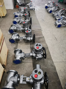 Vanne à boisseau sphérique électrique multi-tours de type intelligent série Z Vanne à boisseau sphérique électrique à bride Vanne à boisseau sphérique en acier inoxydable - Product Image 6