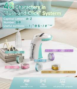 Phomemo <span class=keywords><strong>Omega</strong></span> S Vintage 3D Embosser E975 Machine de fabrication d'étiquettes en relief avec <span class=keywords><strong>10</strong></span> rouleaux de rubans Imprimante d'étiquettes portable Old School - Product Image 4