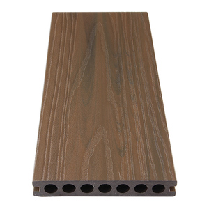 European Modern Wpc Decking Teak Co-Extrusion Brushed Acacia Wood <strong>Pvc</strong> Waterproof Indoor Outdoor Garden <strong>Floor</strong> Wood Plastic - Product Image 3