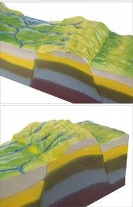 Equipo <span class=keywords><strong>de</strong></span> Enseñanza <span class=keywords><strong>de</strong></span> Geografía y Ciencias, Estructura <span class=keywords><strong>de</strong></span> Falla Geológica <span class=keywords><strong>de</strong></span> PVC para Escuela Secundaria - Product Image 3