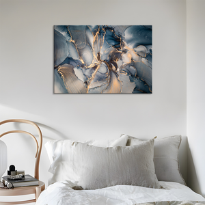 Nuova immagine di alta qualità camera da letto decorazione per la casa in marmo grano di tela astratta pittura e decorazione per la casa di arte della parete di lusso - Product Image 2