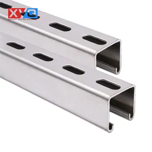 Thép không gỉ 304/316 1-5/8 "x1-5/8" unistrut strut kênh 41x21 Mét unicanal kênh de puntal kênh strut - Product Image 1