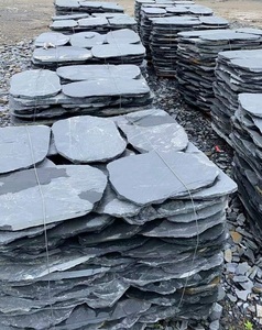 Vườn tự nhiên bước đá đen <span class=keywords><strong>Slate</strong></span> đá bước Đá Ngoài Trời - Product Image 6