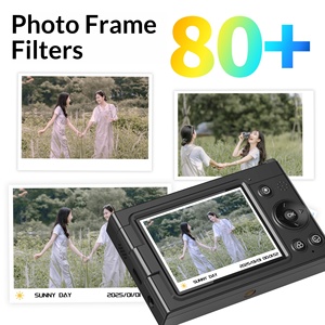 กล้องดิจิตอล D7 HD ความละเอียดสูง 64 ล้านพิกเซล พร้อมฟังก์ชั่นเซลฟี่ ดีไซน์ย้อนยุค รองรับ WiFi แบตเตอรี่ลิเธียม หน้าจอ 2-3 นิ้ว ถ่ายวิดีโอได้ เหมาะสำหรับนักเรียน พร้อมเซ็นเซอร์ - Product Image 2