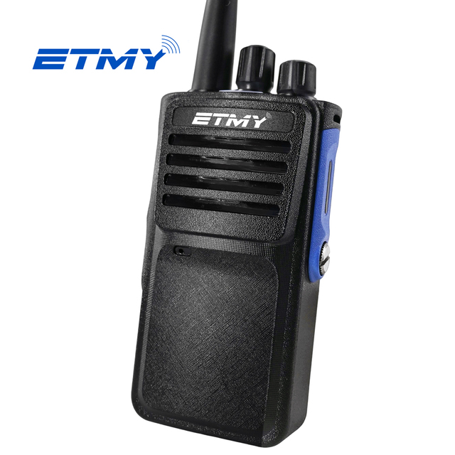10 Watts DMR Portable Two Way Radio Commercial IP68 Waterproof VHF UHF Long Range Security Digital Walkie Talkie