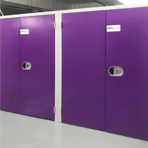 Casier de rangement en acier galvanisé à faible coût avec serrure à clé, serrure électronique, serrure à combinaison, montage au sol, design personnalisé - Product Image 4