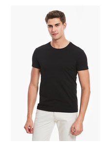 Venta al por mayor personalización camiseta Unisex 170 GMS Slim Fit Camiseta de algodón liso camisetas personalizadas impresión de camisetas - Product Image 4