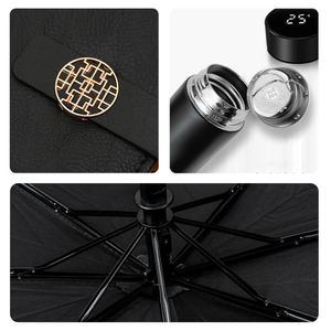 Custom Logo Luxury Office Business Anniversary <b>Gift</b> Set Includes Vacuum Bottle Pen Notebook Umbrella-Corporate Promotional <b>Gift</b> - Product Image 5