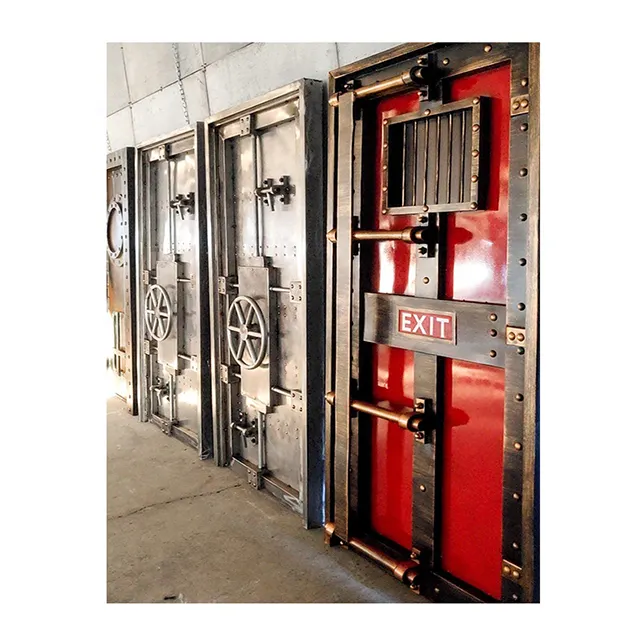 Hot sale Industrial Punk style Container Style Custom Size Metal Door Door For Bar Restaurant Washroom Kitchen Metal Door