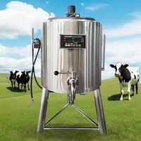 Machine de pasteurisation en acier inoxydable pour lait de chamelle, miel, jus de fruits, purée, ketchup, yaourt, lait – Capacités 30L, 50L, 75L, 100L