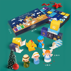 Calendario de <span class=keywords><strong>Adviento</strong></span> 2024 para Niños, Calendario de <span class=keywords><strong>Adviento</strong></span> <span class=keywords><strong>Cristiano</strong></span> con Historia de la Natividad para Niños Pequeños - Product Image 2