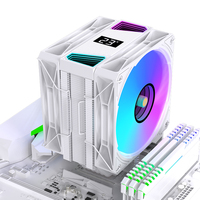 Refroidisseur d'air pour processeur ARGB Lovingcool Direct Contact avec 6 caloducs, ventilateur RGB adressable, en aluminium, pour processeur de bureau Intel AMD