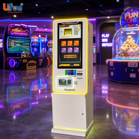 Distributeur automatique de jetons à écran tactile LIFUN, machine d'échange de monnaie en libre-service, équipement de parc d'attractions