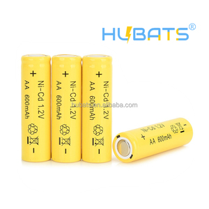 KC認証 <span class=keywords><strong>NI</strong></span>-<span class=keywords><strong>CD</strong></span>電池 600mAh <span class=keywords><strong>1.2V</strong></span> AA NO.5 NICD充電式電池 車のおもちゃ、RC、ソーラーライト用 - Product Image 2