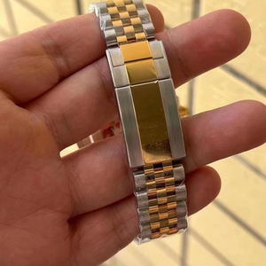 Montres mécaniques automatiques 40 mm en métal doré, noir, gris, avec lunette en céramique II, <span class=keywords><strong>montre</strong></span> de luxe pour homme en or, <span class=keywords><strong>bracelet</strong></span> Jubilé Président - Product Image 5