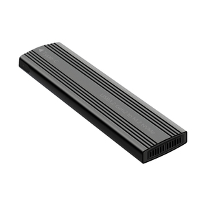 M.2 NVMe SSD kandang USB-C <span class=keywords><strong>3.2</strong></span> Gen2 10Gbps mendukung UASP Trim Tool-Free Slim aluminium M2 Caddy bekerja dengan NVMe M Key - Product Image 3