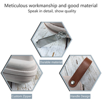 Étui de rangement personnalisé en EVA pour théière et tasses, étanche, style chinois, boîte de voyage en EVA pour service à thé, étui de protection de voyage Kung Fu