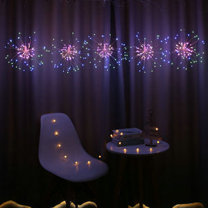 <span class=keywords><strong>Luces</strong></span> <span class=keywords><strong>Navidenas</strong></span> Diwali Decor Solar String Lights Holiday Wedding Fairy Led Firework Tree decorazioni natalizie luci - Product Image 4
