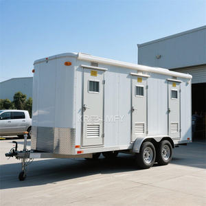 2025 China Restroom Trailers Modular Container Toilets Temporary Mobile Trailer Toilet - Product Image 2