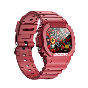 Reloj Inteligente Ruidun OCEAN Personalizado con Llamadas Bluetooth, Monitor de Ritmo Cardíaco, Brújula, Calendario, Resistente al Agua IP68, Cuadrado, <span class=keywords><strong>Control</strong></span> <span class=keywords><strong>Remoto</strong></span> Magnético - Product Image 5