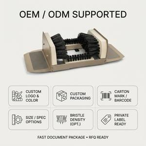 Brosse à chaussures extra large avec plaques antidérapantes, nettoyeur de chaussures et de bottes robuste pour l'extérieur, pour l'entrée, le porche, le garage, la ferme - Product Image 6