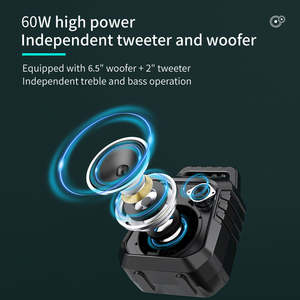 OEM 60W <span class=keywords><strong>para</strong></span> altavoz <span class=keywords><strong>Bluetooth</strong></span> con woofer <span class=keywords><strong>de</strong></span> 6,5 pulgadas y tweeter <span class=keywords><strong>de</strong></span> 2 pulgadas <span class=keywords><strong>para</strong></span> equipo <span class=keywords><strong>de</strong></span> <span class=keywords><strong>sonido</strong></span> <span class=keywords><strong>de</strong></span> DJ sistema <span class=keywords><strong>de</strong></span> karaoke uso <span class=keywords><strong>de</strong></span> la computadora - Product Image 2