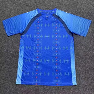 Maglia da <span class=keywords><strong>Calcio</strong></span> Personalizzata da Uomo Stampata All'ingrosso Stagione 26/27 Estiva Traspirante a Maniche Corte per Squadre Nazionali Casa/Trasferta - Product Image 2