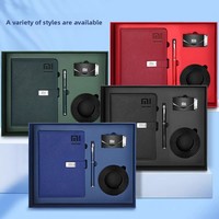 Carnet d'affaires haut de gamme, cadeau pour réunion annuelle d'entreprise, logo personnalisable, couverture en cuir PU premium, bloc-notes