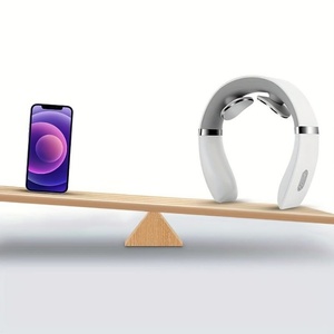 Masseur de cou portable pour les voyages, soins de santé, 2 vitesses de température, 5 modes de massage, chauffant, relaxant - Product Image 2