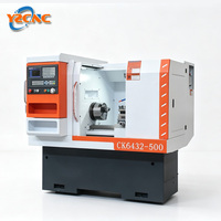 CK6432 Flachbett-CNC-Drehmaschine mit Hoher Steifigkeit und Präzision, Hochautomatische CNC-Drehmaschine für Industrielle Massenproduktion mit GSK-Steuerungssystem, 1 Jahr Garantie