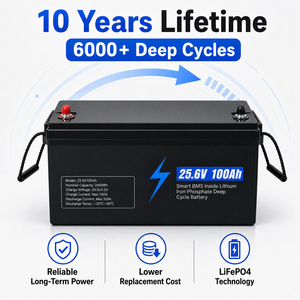 <span class=keywords><strong>แบ</strong></span><span class=keywords><strong>ต</strong></span>เตอรี่ลิเธียม LiFePO4 200Ah 100 24V 25.6V <span class=keywords><strong>แบ</strong></span><span class=keywords><strong>ต</strong></span>เตอรี่แบบชาร์จไฟได้สำหรับการสำรองพลังงานในที่พักอาศัย - Product Image 6