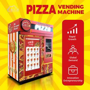 Distributeur automatique de pizzas surgelées entièrement robotisé, directement de l'usine, construction en métal/acrylique/plastique, capacité de 72 pièces, haute performance - Product Image 3