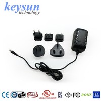Adaptateur de chargeur mural pour ordinateur portable KSPOWER personnalisé 42W 15V 2.5A/3A, prises US/UK/EU/AU, alimentation AC-DC / Certifié CUL, 3 ans de garantie