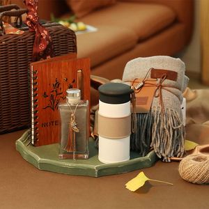 Regalos de Cumpleaños Estilo Vintage al por Mayor con Juego de Tazas en Maleta de Mimbre, Recuerdos DIY, Juego de Regalo Personalizado de Alta Calidad para Bodas - Product Image 3