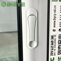 Fenêtre coulissante en alliage d'aluminium sur mesure avec verre de sécurité pour solution de fenêtre extérieure de maison résidentielle