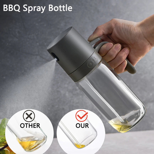 Botella pulverizadora de aceite al por mayor de 250ml, dispensador de vidrio de borosilicato alto para cocinar, pulverizador de aceite de oliva para freidora de aire, ensaladas, repostería y barbacoa - Product Image 6
