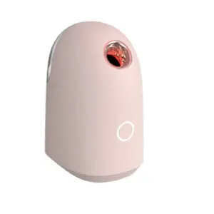 3 in 1 Pink Mini Aromatherapy Face SPA Salon Professional Facial Steamer with High Frequency and Galvanic