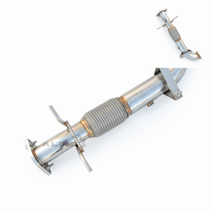 Convertidor Catalítico de Alto Flujo Cuski con Tubo de Bajada para Volvo <span class=keywords><strong>XC40</strong></span> <span class=keywords><strong>T4</strong></span> T5 2.0T 2018-2022, Mejora de Rendimiento en Acero Inoxidable - Product Image 3