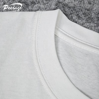 PEERAGE personnalisé hommes surdimensionné DTG impression graphique boîte coupe T-shirt en détresse lourd 100% coton Boxy Fit Crop T-shirt hommes