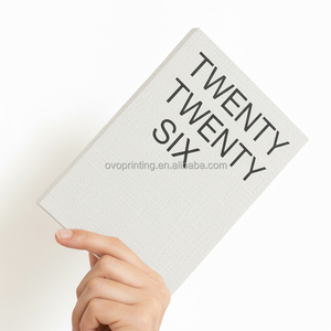 Impression personnalisée Agenda 2025 2026 Planificateur hebdomadaire et mensuel Heure par heure Jour Quotidien Objectif Journalier Agenda Papier quadrillé promotionnel Carnet - Product Image 1