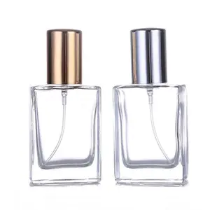 Botellas de vidrio separadas, para perfume de viaje, 15ml, 30ml, 50ml